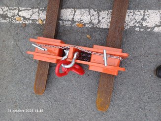 Handling accessories Total Source Crochet porte charge enfourchable - 1