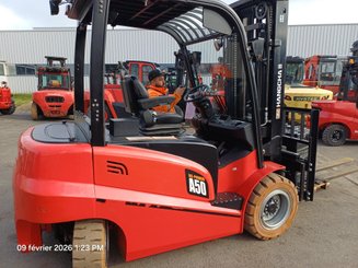 Four wheel front forklift Hangcha A4W50-E