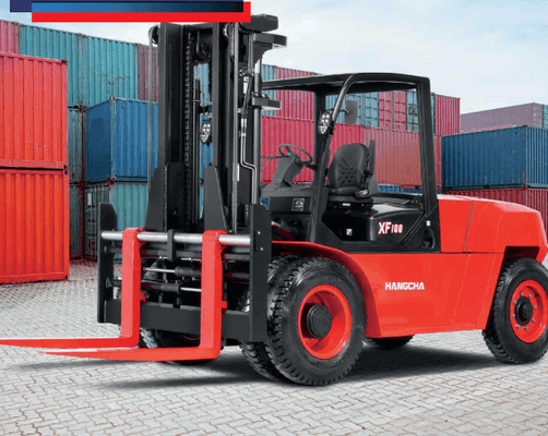 Four wheel counterbalanced forklift - XF100D