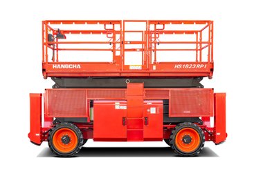 Scissor lift platform Hangcha  HS1523RPI Nacelle tout terrain ciseaux