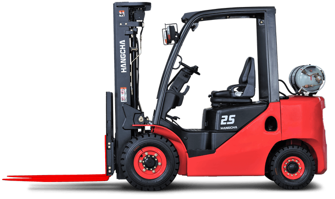 Four wheel front forklift Hangcha XF25G - 1