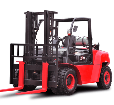Four wheel counterbalanced forklift - XF70G