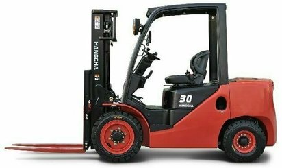 Four wheel front forklift Hangcha XF30D - 1