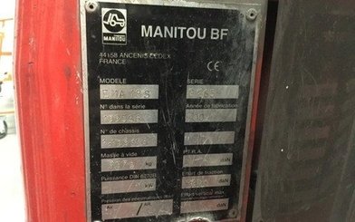 Articulated forklift Manitou EMA18 - 8