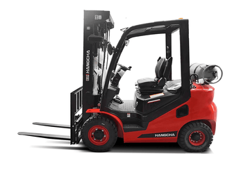 Four wheel front forklift Hangcha XF35G-2 - 1