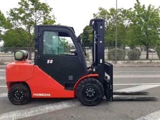 Four wheel front forklift Hangcha XF50G - 1
