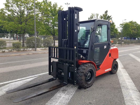 Four wheel counterbalanced forklift - XF55G
