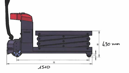 Lift table Hangcha 1510XB - 8