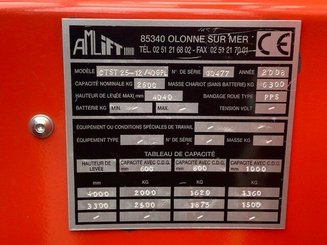 Multidirectional sideloader AMLIFT CTST25-12/40GPL - 16