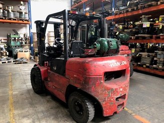 Four wheel front forklift Hangcha R45G - 4