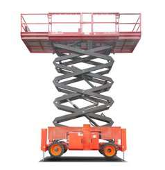 Scissor lift platform Hangcha HS1823RPI Nacelle tout terrain ciseaux
