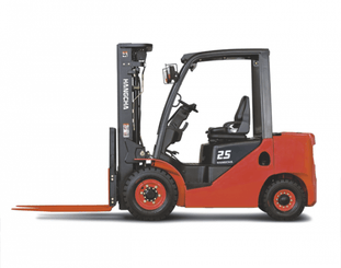 Four wheel front forklift Hangcha XF25D - 1