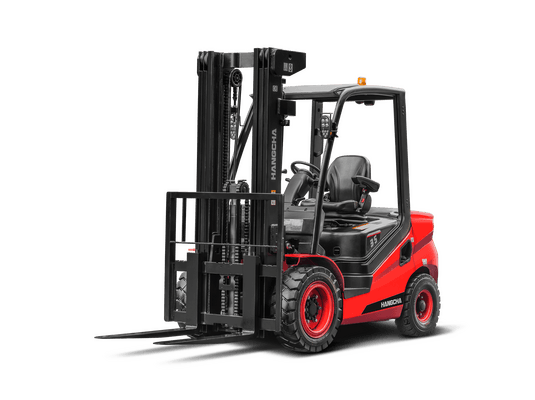 Four wheel counterbalanced forklift - XF30D-2