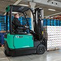Electric forklift truck Mitsubishi FB16N2T