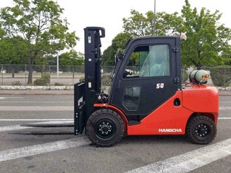 Four wheel front forklift Hangcha XF50G