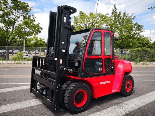 Four wheel counterbalanced forklift - XF70D