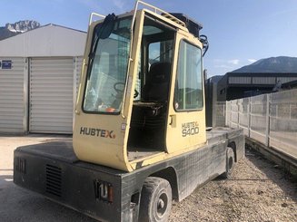 Sideloader forklift truck Hubtex S40D