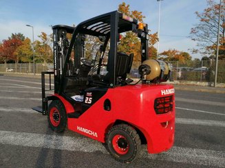 Four wheel front forklift Hangcha XF25G - 2
