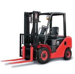 Four wheel front forklift Hangcha XF25D - 1