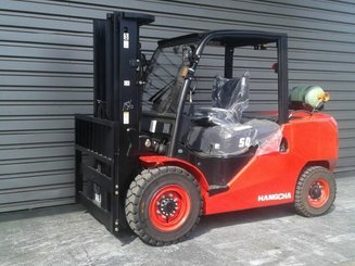 Four wheel front forklift Hangcha XF55G - 1