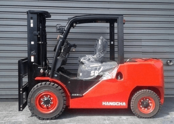 Four wheel front forklift Hangcha XF50D - 1