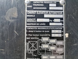 Four wheel front forklift Hangcha R50D - 11