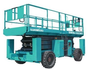 Scissor lift platform Sunward SWSL1223RT - 1