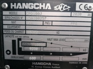 Four wheel front forklift Hangcha J4W100 - 26