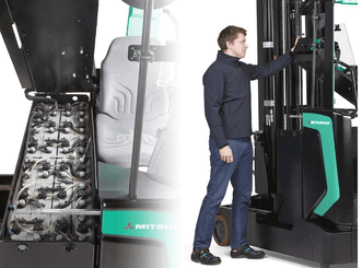 Reach truck Mitsubishi RB14N2L