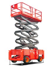 Scissor lift platform Hangcha  HS1523RPI Nacelle tout terrain ciseaux