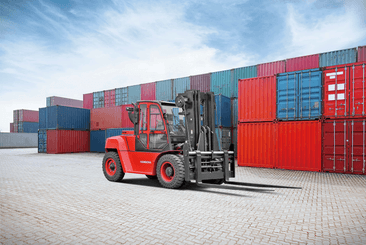 Four wheel front forklift Hangcha XF80D (CPCD80-XW96G)  - 1