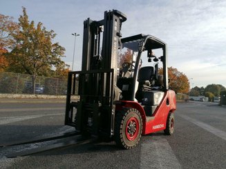 Four wheel front forklift Hangcha XF25G - 2