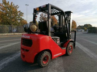 Four wheel front forklift Hangcha XF25G
