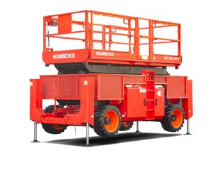 Scissor lift platform Hangcha HS1823RPI Nacelle tout terrain ciseaux