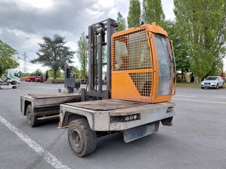 Sideloader forklift truck Hubtex S40D - 1