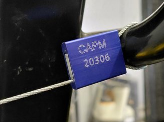 Four wheel front forklift Yale GLP70VX - 12