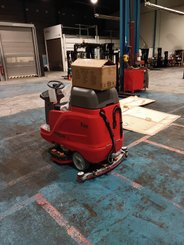 Walk-behind scrubber dryer Hangcha X120i (JSXD120-XL6-I)