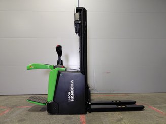 Stacker truck with folding platform Hangcha CDD16-XT1S-SI