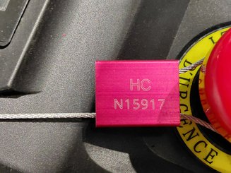 Stacker truck with folding platform Hangcha CDD16-XT1S-SI