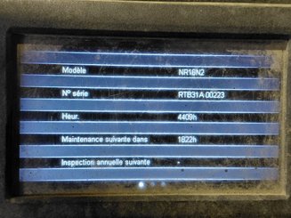 Reach truck Caterpillar NR16N2