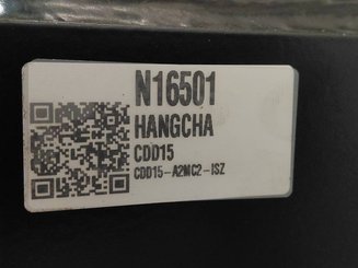Pedestrian pallet stacker Hangcha CDD15-A2MC2-ISZ - 9