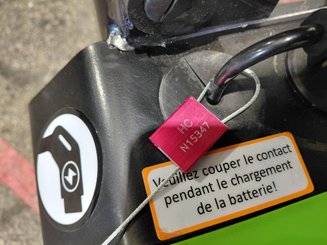 Pedestrian pallet stacker Hangcha CDD15-A2MC2-ISZ - 8