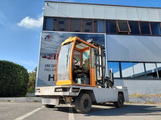 Sideloader forklift truck Hubtex S40D