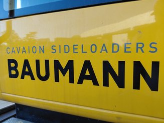 Sideloader forklift truck Baumann GX60