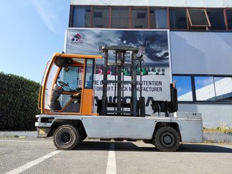 Sideloader forklift truck Hubtex S40D