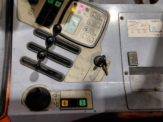 Sideloader forklift truck Hubtex DQ30-G