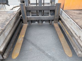 Sideloader forklift truck Hubtex S40D
