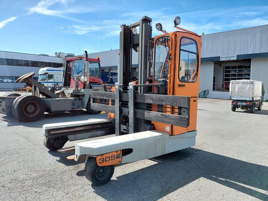 Sideloader forklift truck Hubtex DQ30-G - 1