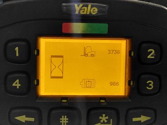 Three wheel front forklift Yale ERP16VTLWB - 9