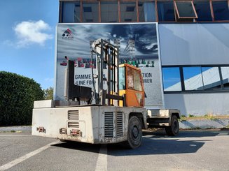 Sideloader forklift truck Hubtex S40D